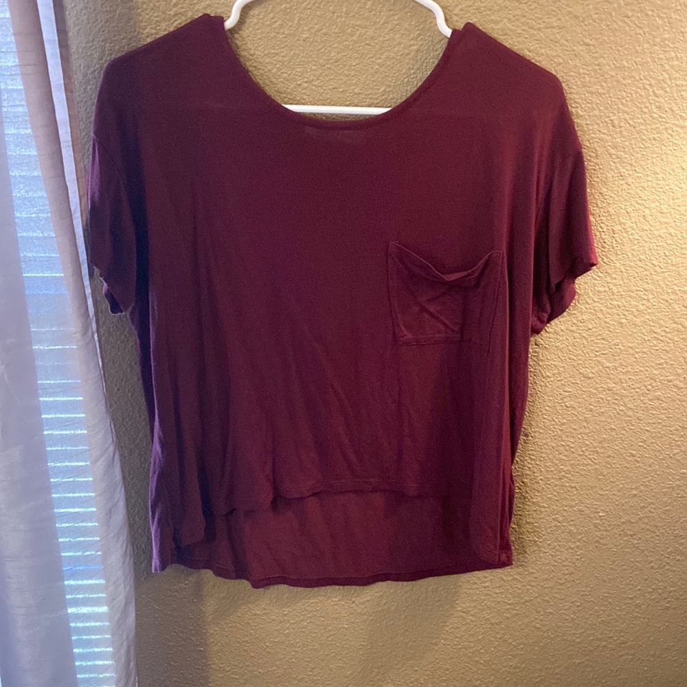 Red Crop Top